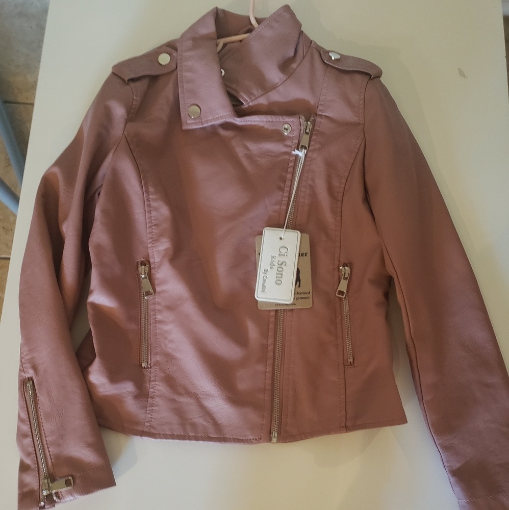 Ci Sono Leather Jacket